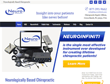 Tablet Screenshot of neuroinfiniti.com